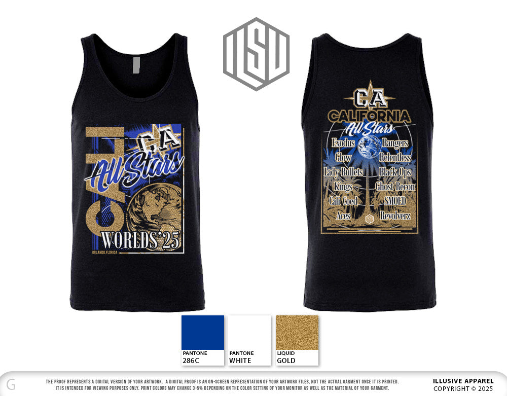 WORLDS 2025 Program Tank Top