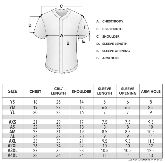 Sublimated Team Baseball Jersey 25-26 (Ontario)