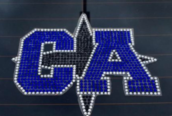 CA Bullets Bling bumper sticker