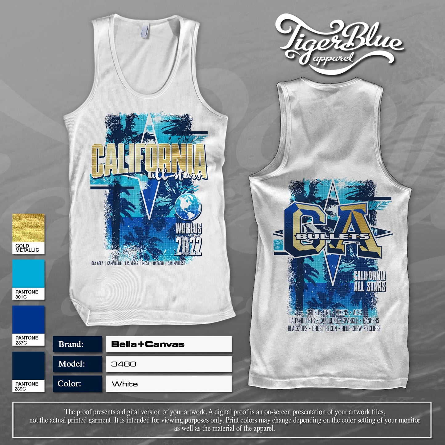 2022 Worlds Tank Top