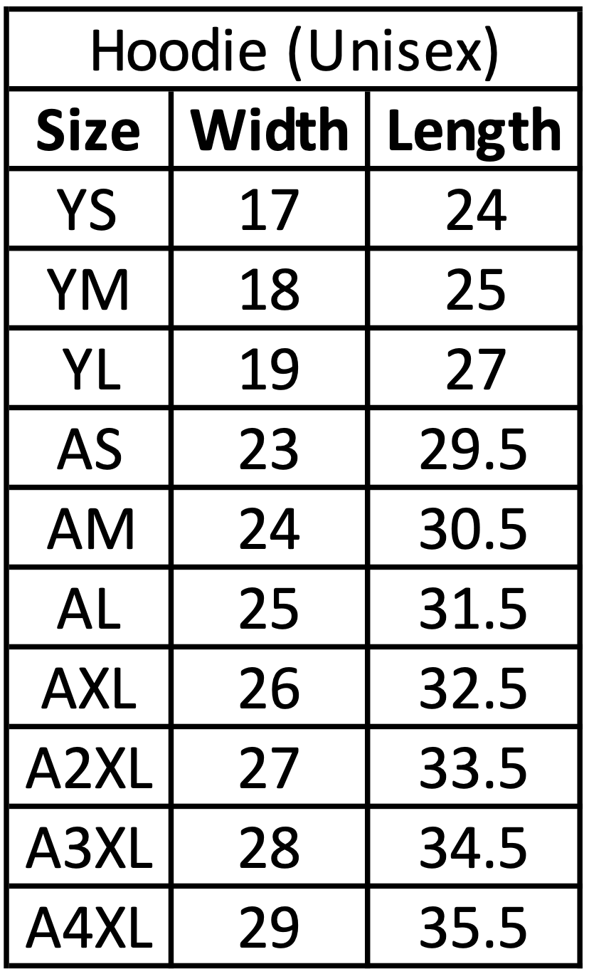 3D Sweatshirt (Full Length) - Pre Order