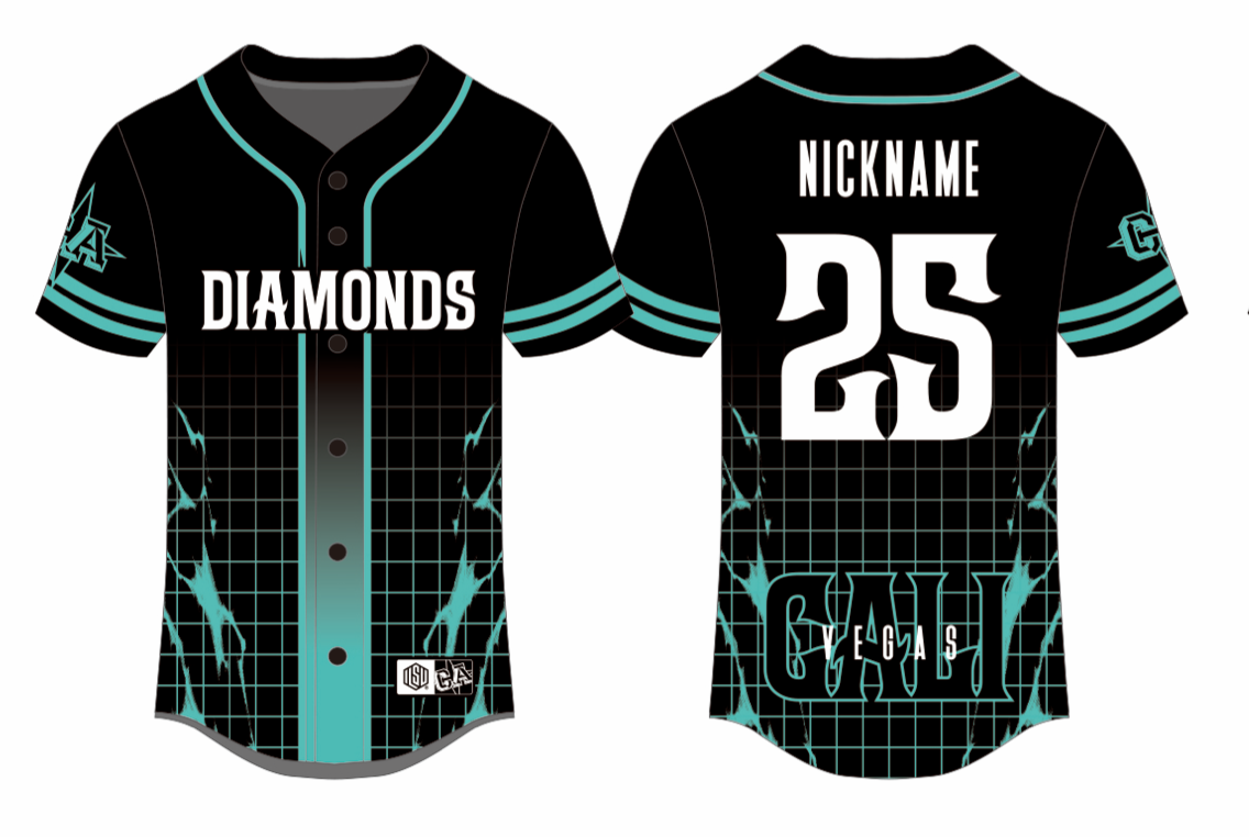 Sublimated Team Baseball Jersey 25-26 (Las Vegas)