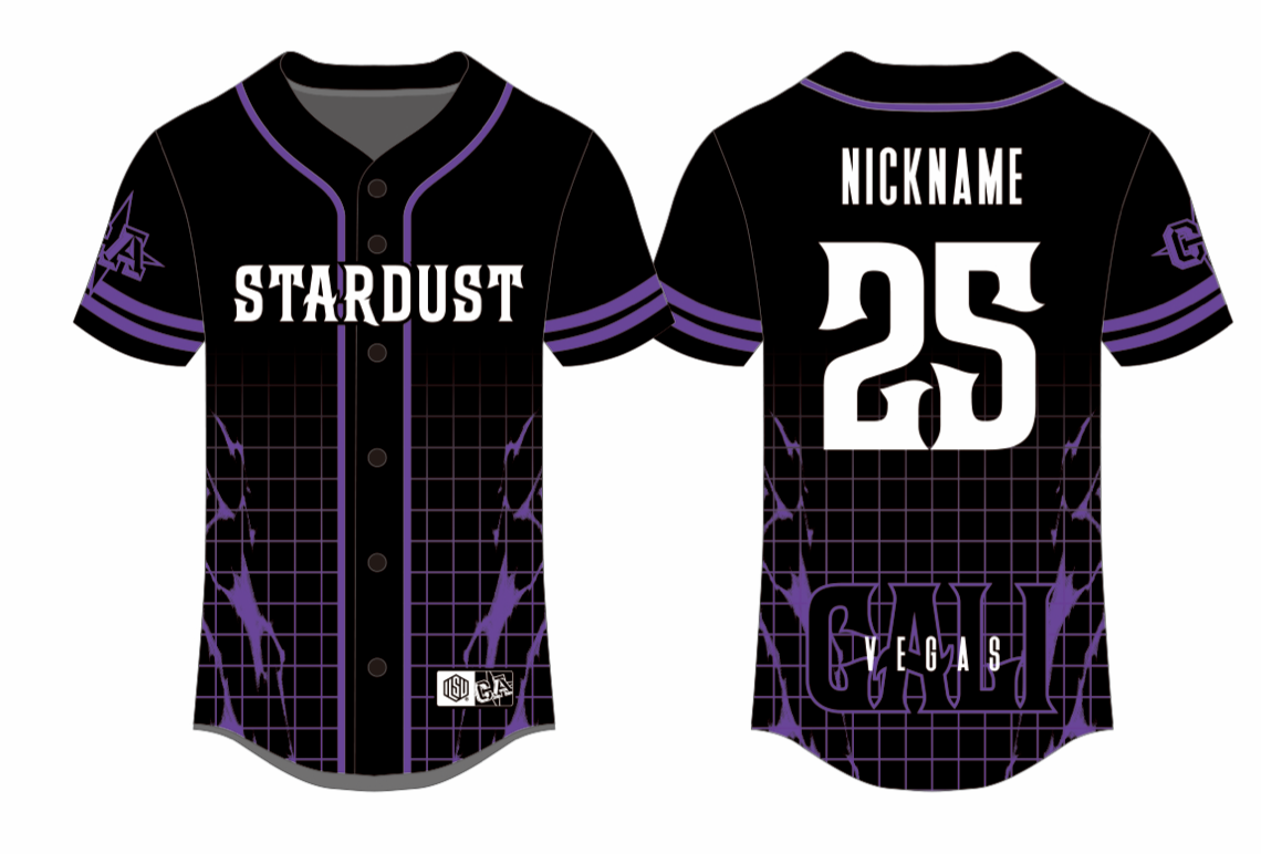 Sublimated Team Baseball Jersey 25-26 (Las Vegas)