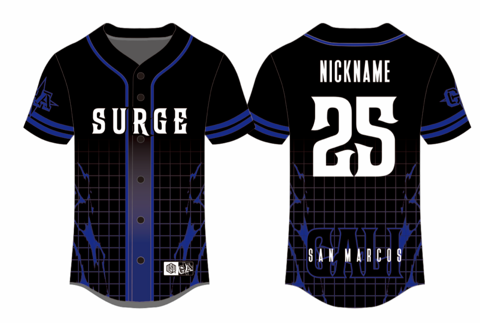 Sublimated Team Baseball Jersey 25-26 (San Marcos)