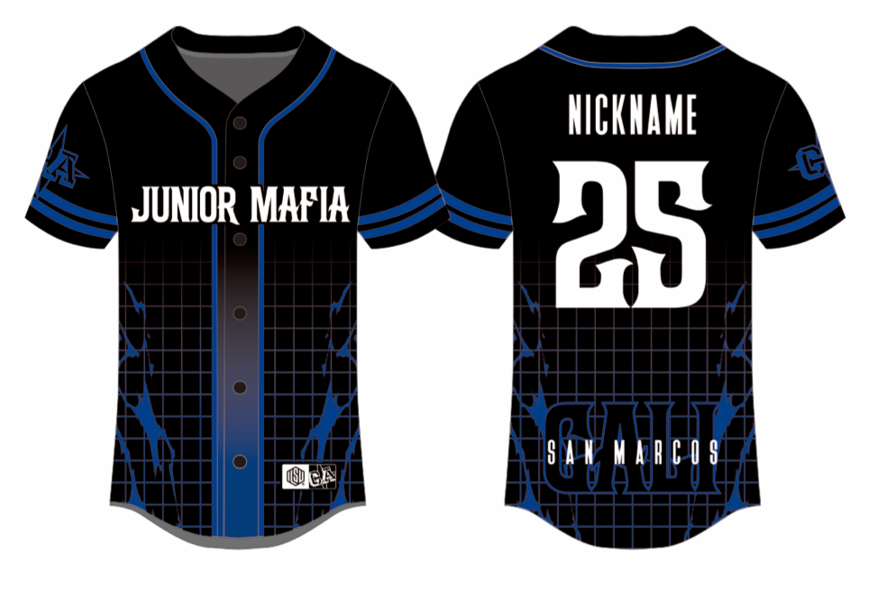 Sublimated Team Baseball Jersey 25-26 (San Marcos)
