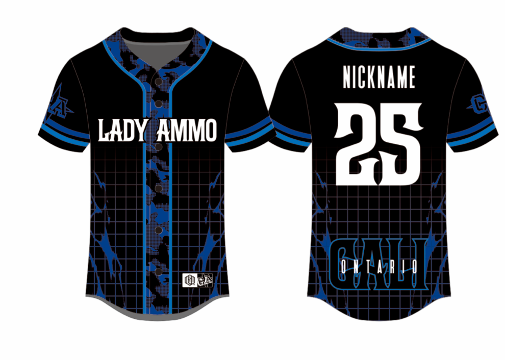 Sublimated Team Baseball Jersey 25-26 (Ontario)