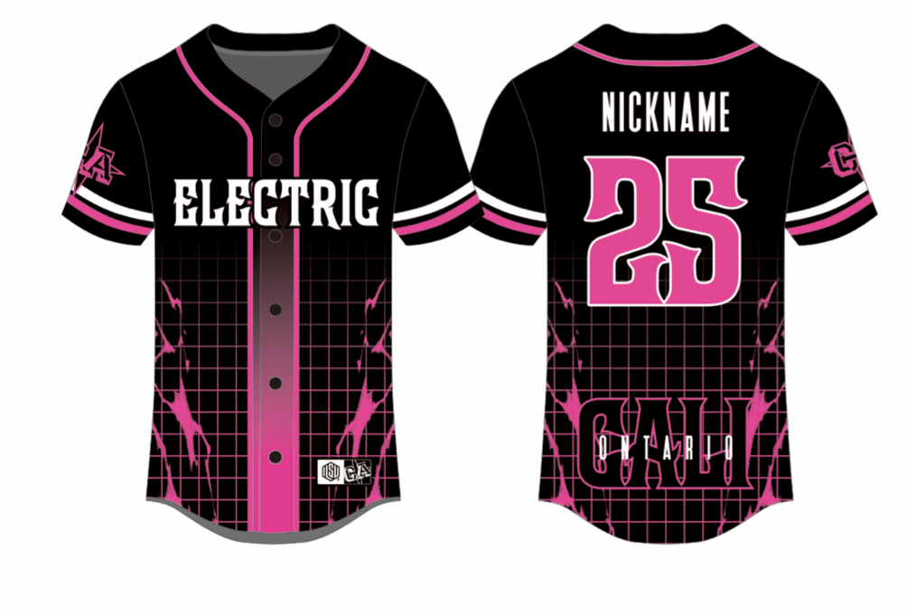 Sublimated Team Baseball Jersey 25-26 (Ontario)