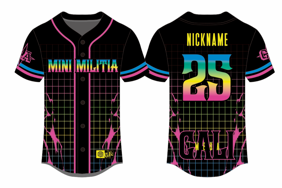 Sublimated Team Baseball Jersey 25-26 (Mesa)
