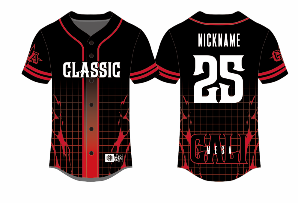 Sublimated Team Baseball Jersey 25-26 (Mesa)
