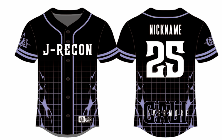 Sublimated Team Baseball Jersey 25-26 (Livermore)