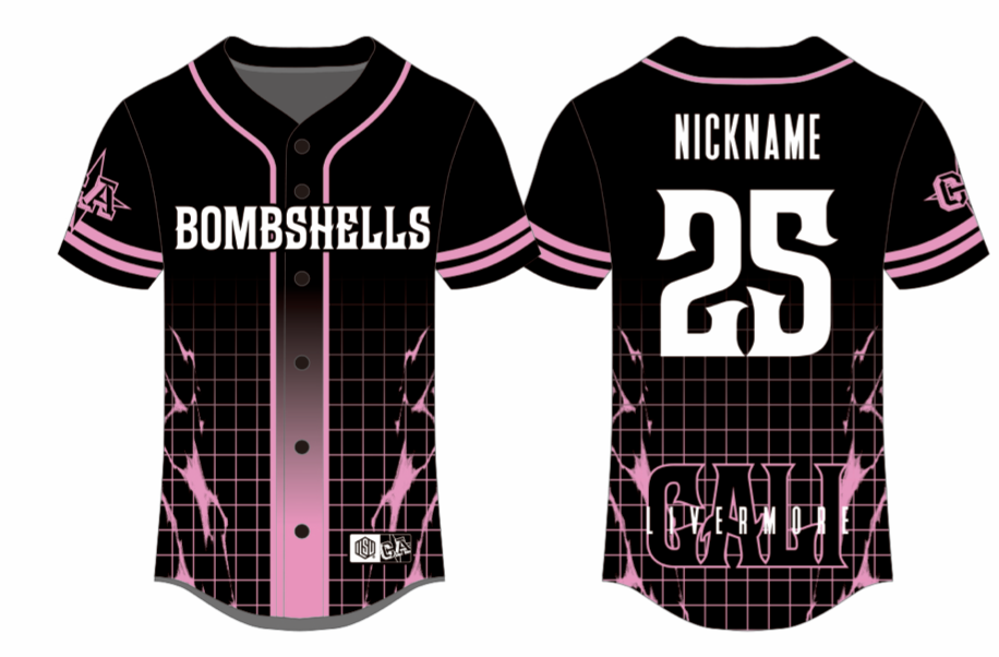 Sublimated Team Baseball Jersey 25-26 (Livermore)