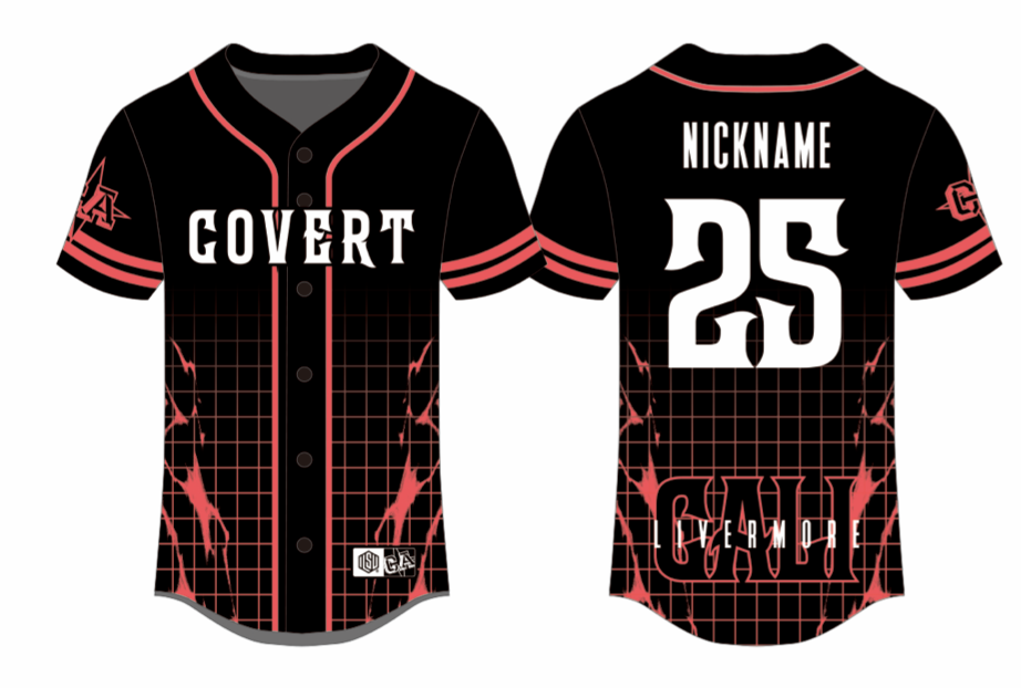 Sublimated Team Baseball Jersey 25-26 (Livermore)