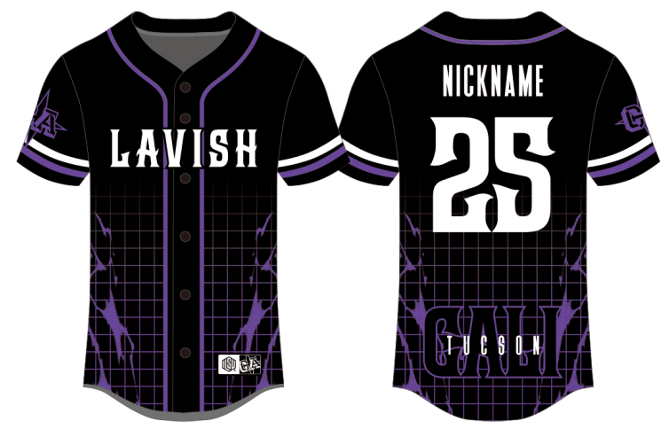 Sublimated Team Baseball Jersey 25-26 (Tucson)