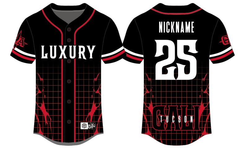 Sublimated Team Baseball Jersey 25-26 (Tucson)
