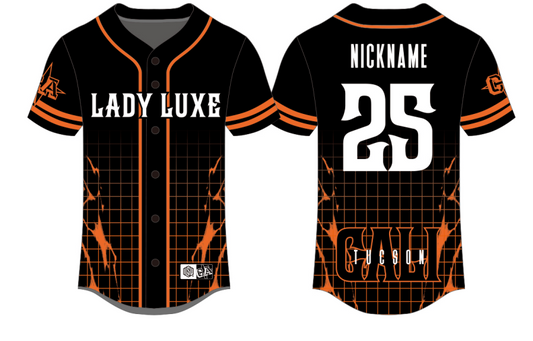 Sublimated Team Baseball Jersey 25-26 (Tucson)