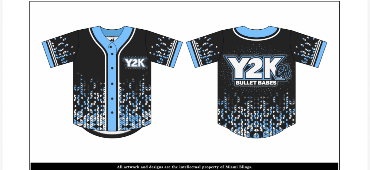 Miami Bling - Team Jersey - San Marcos 26-27