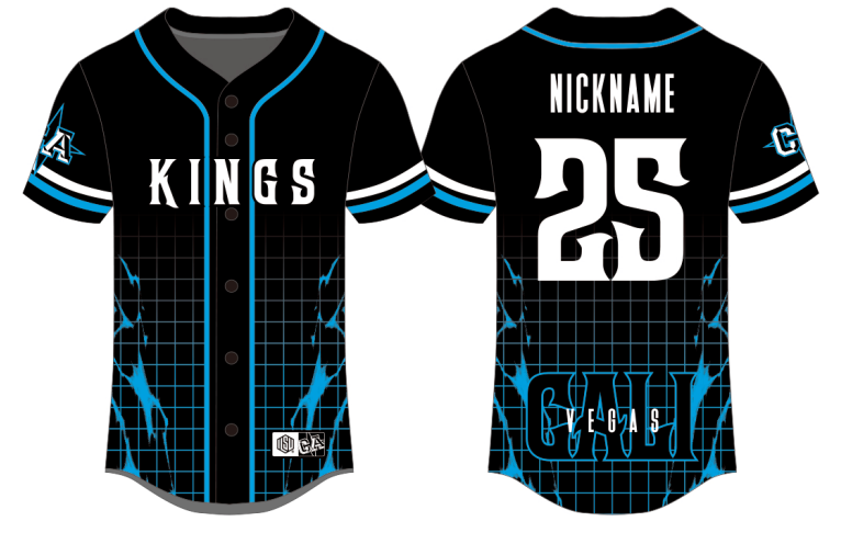 Sublimated Team Baseball Jersey 25-26 (Las Vegas)