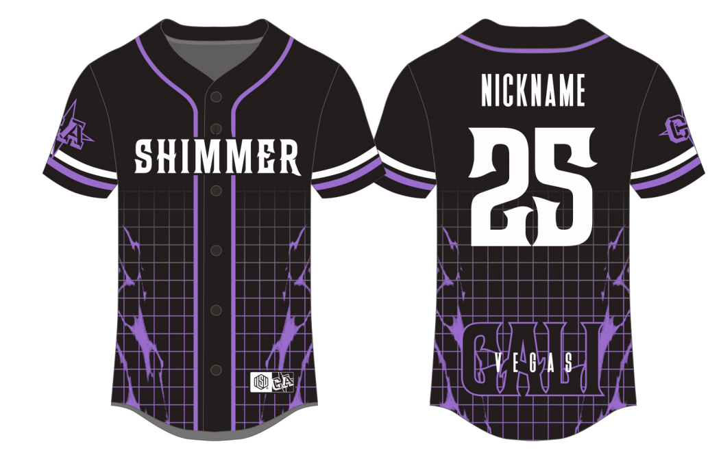 Sublimated Team Baseball Jersey 25-26 (Las Vegas)