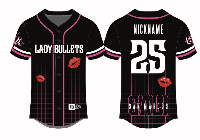 Sublimated Team Baseball Jersey 25-26 (San Marcos)