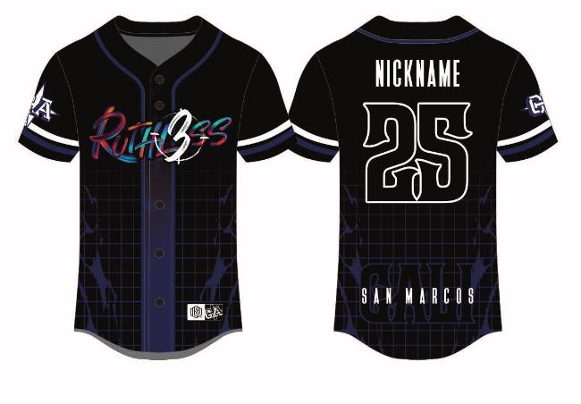 Sublimated Team Baseball Jersey 25-26 (San Marcos)