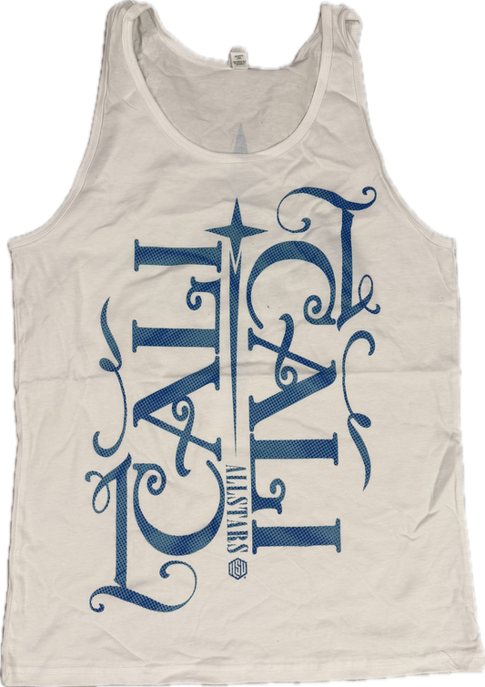 White CALI CALI Tank Top